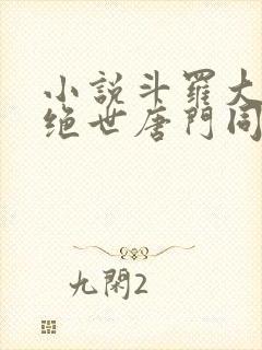 小说斗罗大陆2绝世唐门同人