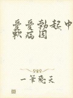 爱爱勃起中途变软病因