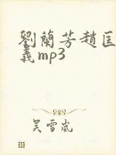 刘兰芳赵匡胤演义mp3封面