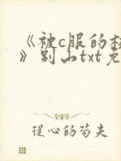 《被c服的校霸》别山txt免费阅读封面