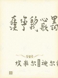 在你的心里早已没了我歌词