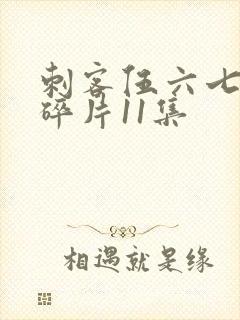 刺客伍六七记忆碎片11集封面