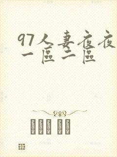 97人妻夜夜爽一区二区封面