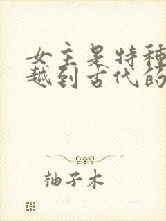 女主是特种兵穿越到古代的小说