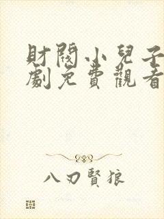 财阀小儿子电视剧免费观看全集