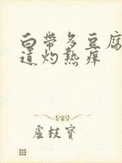 白带多豆腐渣阴道灼热痒