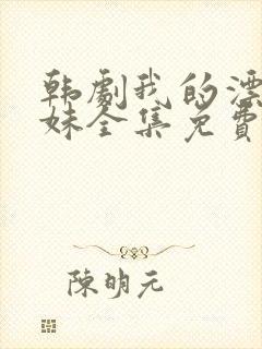 韩剧我的漂亮妹妹全集免费观看