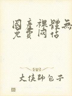 国产裸体无遮挡免费网站