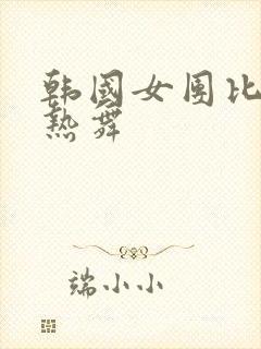 韩国女团比基尼热舞封面