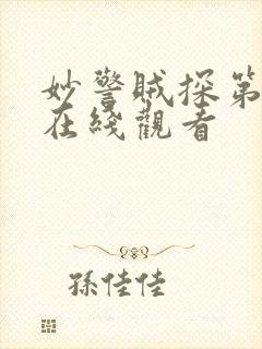 妙警贼探第四季在线观看