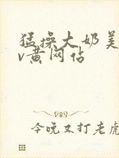 猛操大奶美女av黄网站封面