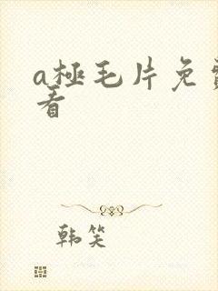 a极毛片免费观看封面