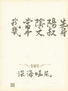 我当阴阳先生那几年文叔身份封面