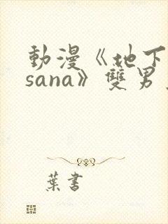 动漫《地下偶像sana》双男主封面
