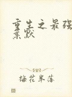 重生之最强弃少叶默