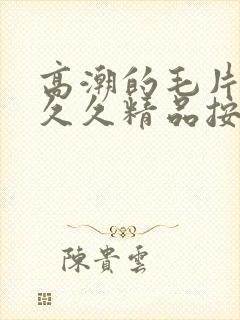 高潮的毛片激情久久精品按摩