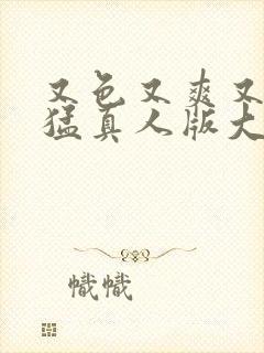 又色又爽又黄又猛真人版大片