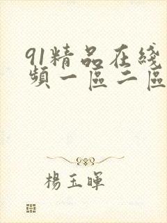 91精品在线视频一区二区