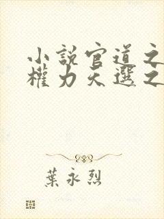 小说官道之绝对权力天选之主