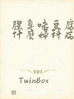 腥臭味豆腐渣是什么妇科病