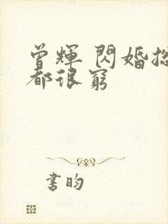 曾辉 闪婚总裁都很穷