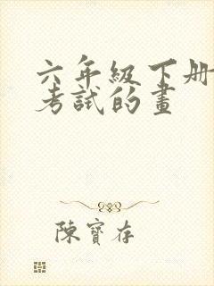 六年级下册美术考试的画