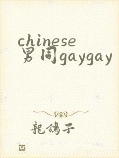 chinese男同gaygay