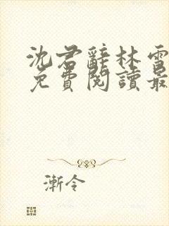 沈君辞林雪全文免费阅读最新章节封面