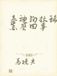 泰迪狗拉稀带血怎么回事