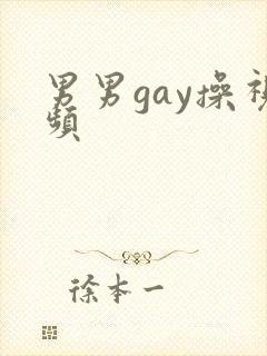 男男gay操视频