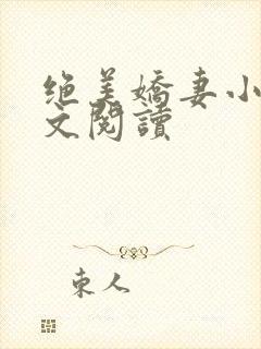 绝美娇妻小说全文阅读封面