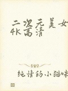 二次元美女壁纸4k高清封面