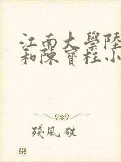 江南大学陆冰嫣和陈宝柱小说