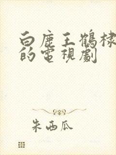 白鹿王鹤棣主演的电视剧封面