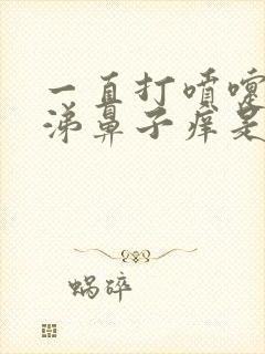 一直打喷嚏流鼻涕鼻子痒是什么原因