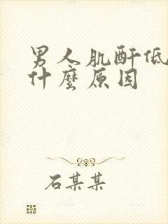 男人肌酐低说明什么原因