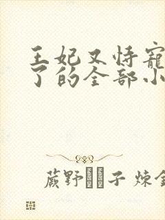 王妃又恃宠而骄了的全部小说封面