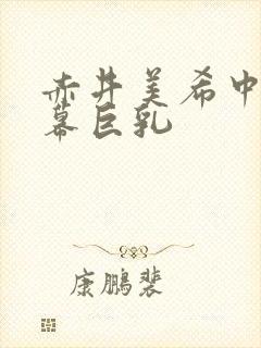 赤井美希中文字幕巨乳