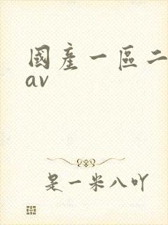 国产一区二区 av