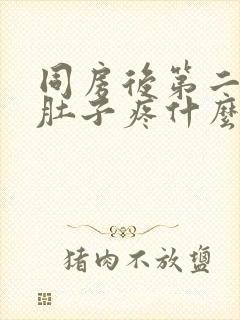 同房后第二天小肚子疼什么原因引起的