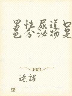 男性尿道口有白色分泌物是什么病封面