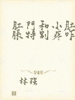 肛门和小肚子坠胀特别疼咋回事