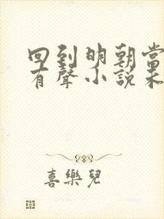 回到明朝当王爷有声小说未删减版