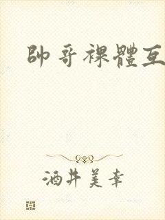 帅哥裸体互操封面