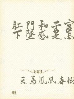 肛门和子宫都有下坠感是怎么回事封面