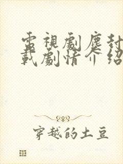 电视剧尘封十三载剧情介绍