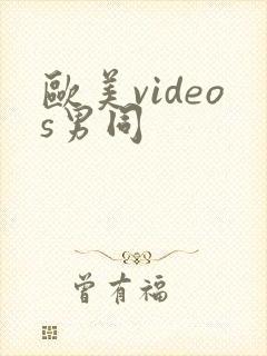 欧美videos男同封面