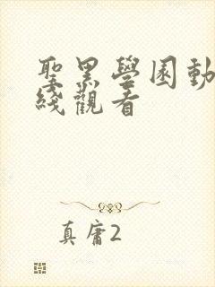 圣黑学园动漫在线观看封面