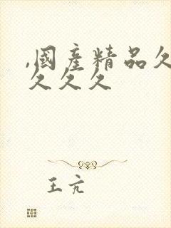 ,国产精品久久久久久