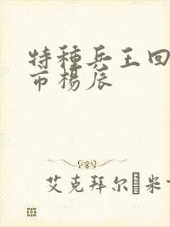 特种兵王回归都市杨辰